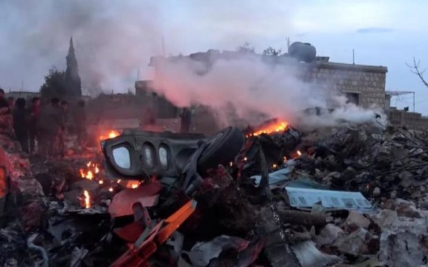 Путинские маразматики уже приплели Украину к сбитому в сирии Су-25
