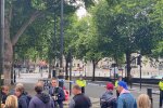 Трафальгарська площа в Лондоні була евакуйована, фото: Сара Черчілль