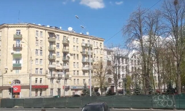 улица Харькова, скриншот из видео