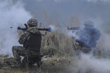 Українські герої знищили позицію окупанта в АТО