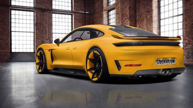 Электрокары Porsche проверяют в компьютерной симуляции: видео