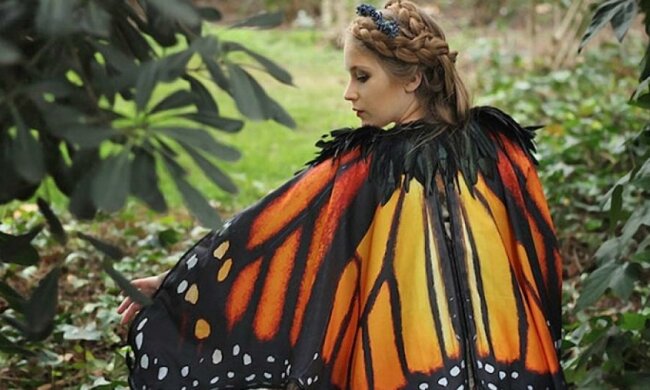 Крылатые шарфы от японского дизайнера (фото)