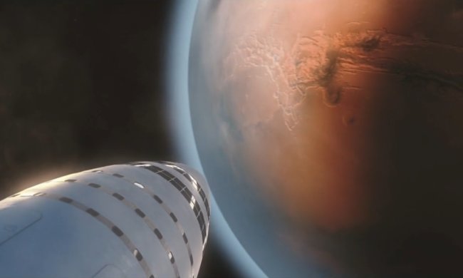 SpaceX Big Falcon Rocket