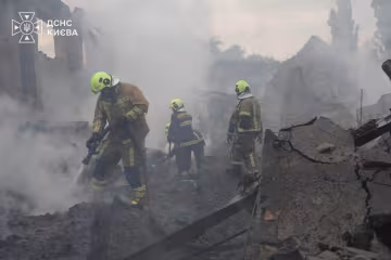 Наслідки російського балістичного удару по Києву 8 серпня 2026