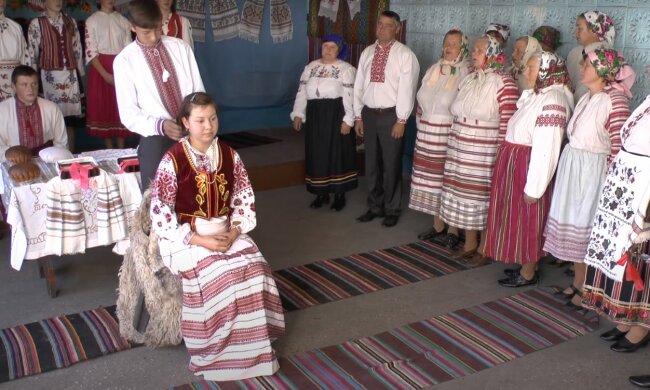 Українське весілля, скріншот з відео