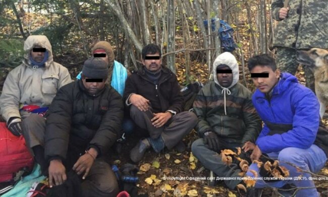 Закарпатські прикордонники затримали вихідців зі Шрі-Ланки та іранця