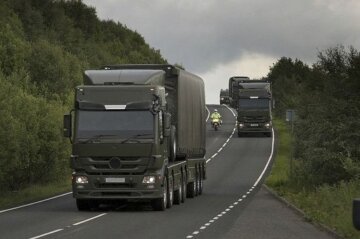 Представник CND обрушився на "дуже небезпечні конвої", подібні зображеному на фото