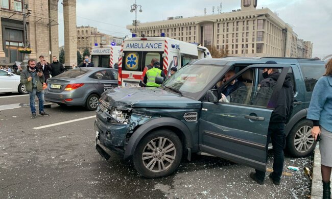 ДТП в Киеве, источник: Телеграм