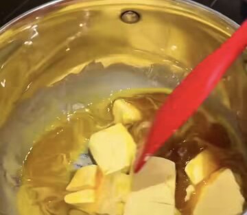 Лінивий медовик: фото скрін рецепту