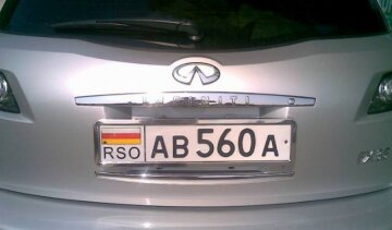 Поліція штрафуватиме водіїв авто грузинських «сепаратистів»