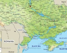 Поляки выдали карту с российским Крымом (фото)