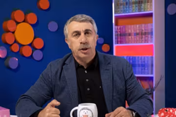 Евгений Комаровский, кадр из видео: YouTube Доктор Комаровский