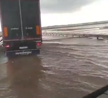 Повінь у Криму, кадр з відео