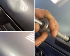 Избавление от вмятин, кадр из видео