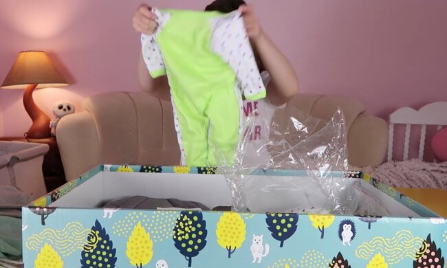 Пакунок малюка, фото: кадр з відео