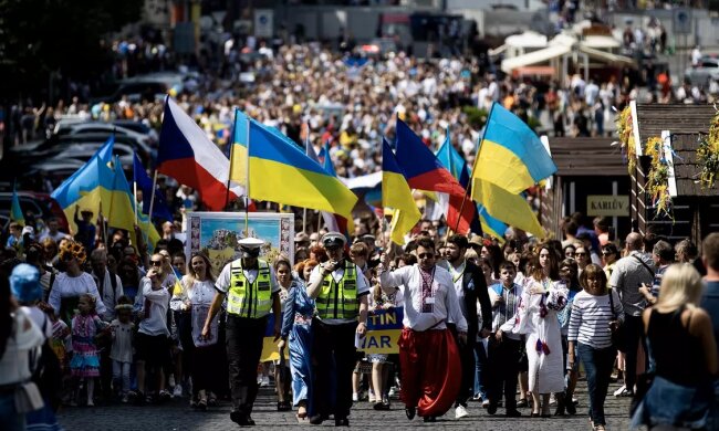 Українські біженці в Чехії