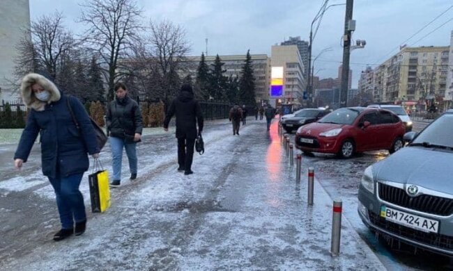ожеледь / скріншот з відео