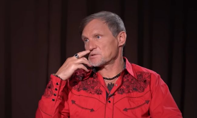 Олег Скрипка, кадр из интервью