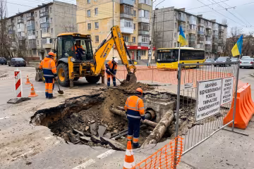 провал дорога Одеса Таїрово комунальники