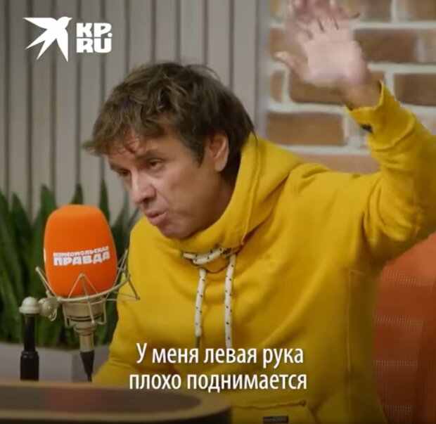 Андрій Губін, кадр з відео