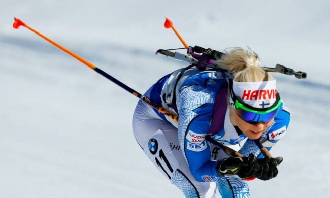 Лаукканен виграла другу гонку поспіль на Кубку світу з біатлону