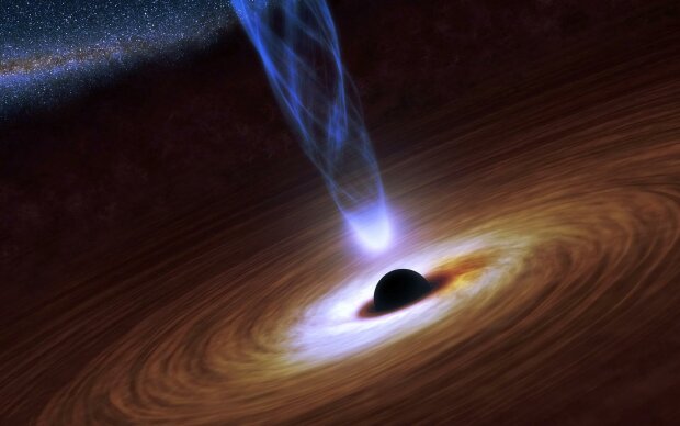 Ученые NASA впервые показали "работу" черной дыры на видео: искривляет пространство и время