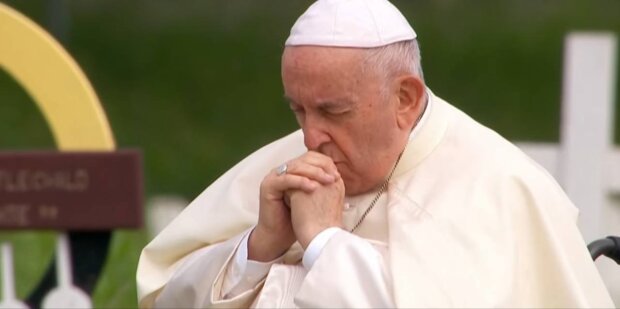 Папа Римський, фото: скріншот із відео