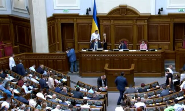 Верховная Рада, кадр из видео