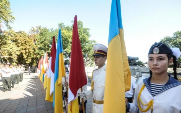 День прапора: в Одесі провели незвичайний обряд