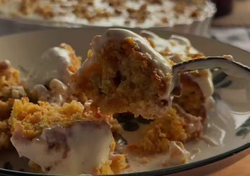 Морковный пирог, кадр из видео