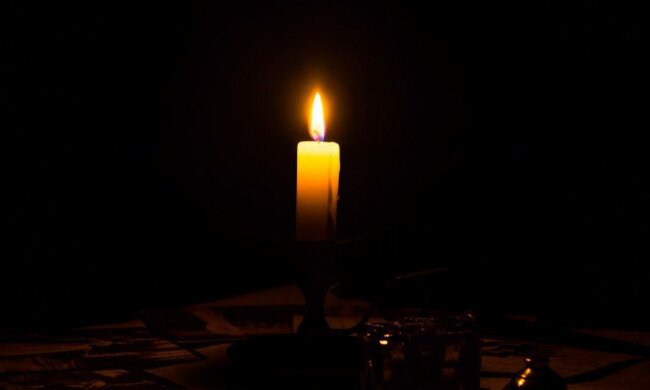 Свеча скорби, фото: скриншот
