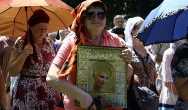 Прихожане Московского Патриархата сделали из Тимошенко икону