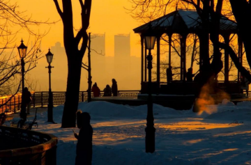 Украинцы, зима, фото из соцсетей