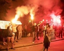 Неадеквати напали на посольство України в Москві (ВІДЕО)