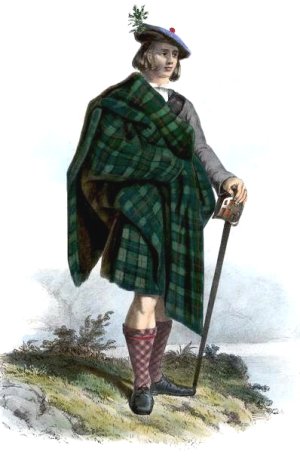 С чем носить юбку-шотландку