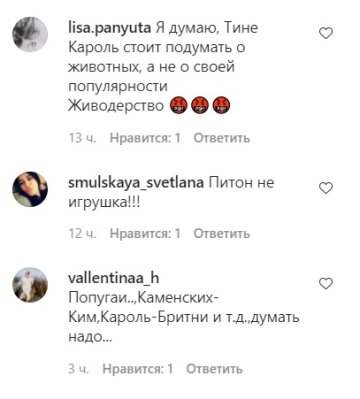 Коментарі до публікації сторінки zirkovyi_shlyah: Instagram