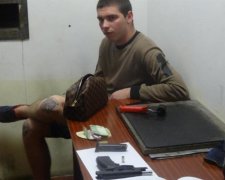 Бійці "Харків-1" затримали мажора з пістолетом (фото)