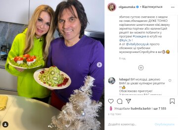 Ольга Сумська і Віталій Борисюк, instagram.com/olgasumska