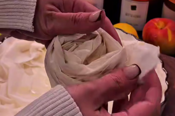 Персиковый пирог, кадр из видео