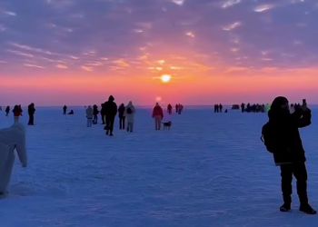 Українці, Київ, зима, фото із соцмереж