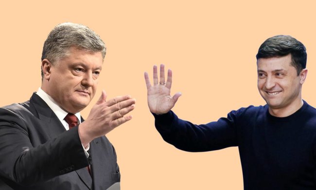 Зеленський і Порошенко