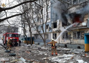 В одном из районов Кропивницкого прогремел мощный взрыв, фото Нovyny.live".