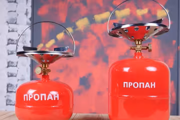 Газовый баллон, скриншот с видео