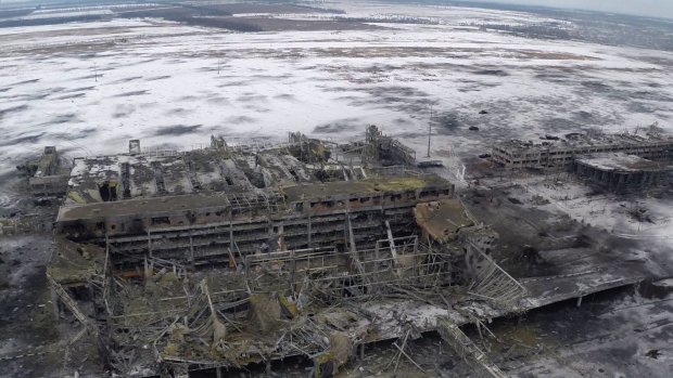 Окрестности Донецкого аэропорта показали в сети: хуже Чернобыля, мертвая зона