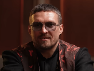 Олександр Усик, кадр з інтерв'ю
