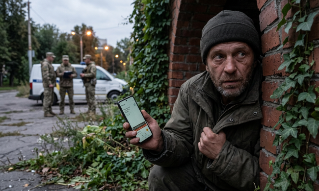 Ухилення від мобілізації. Фото: згенероване ШІ