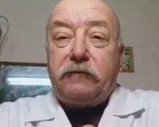 Врач Владимир Кудимов, кадр из видео