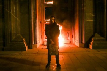 Йолкін намалював карикатуру на нічний підпал ФСБ (фото)