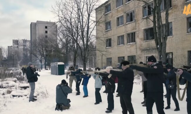 Національний Корпус організував у Києві військовий вишкіл