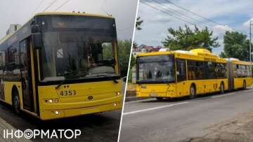 Київський автобус на маршруті